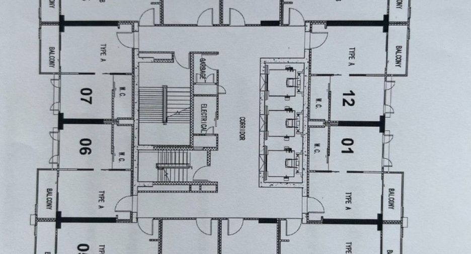 Condo en venta de 1 habitaciones en Huai Khwang, Bangkok