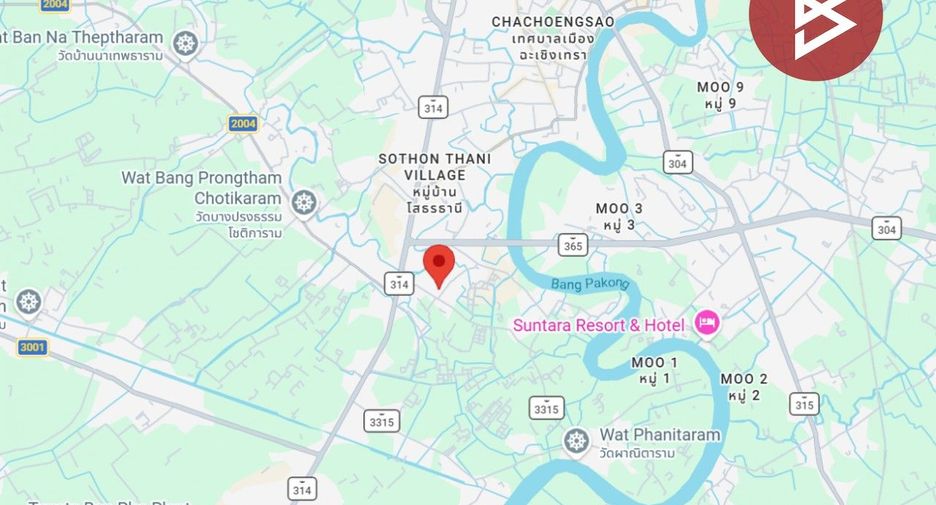 For sale land in Mueang Chachoengsao, Chachoengsao
