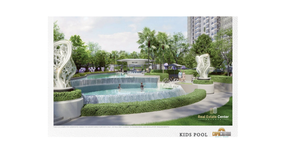 For sale 1 bed condo in Bang Lamung, Chonburi