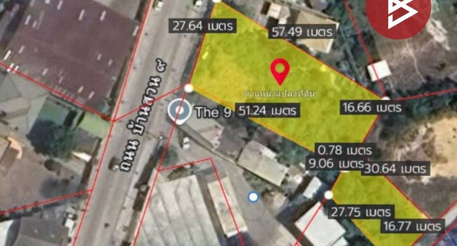 For sale land in Mueang Chon Buri, Chonburi