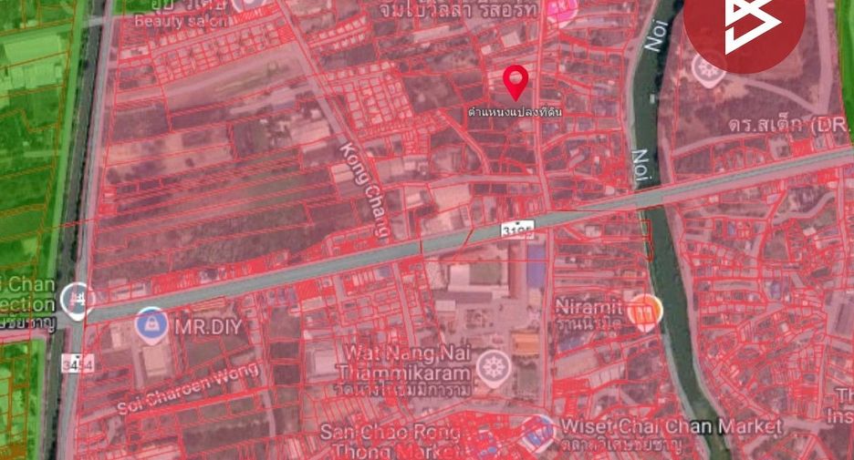 For rent land in Wiset Chai Chan, Ang Thong