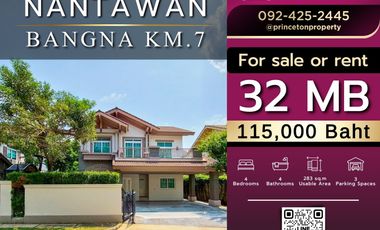 Haus zur Miete und zum Kauf mit 4 Zimmer in Bang Phli, Samut Prakan