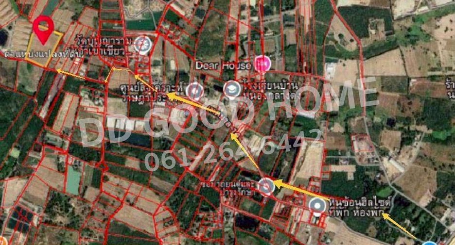 For sale land in Phanom Sarakham, Chachoengsao