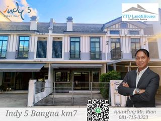 Casa adosada en alquiler de 3 habitaciones en Bang Phli, Samut Prakan