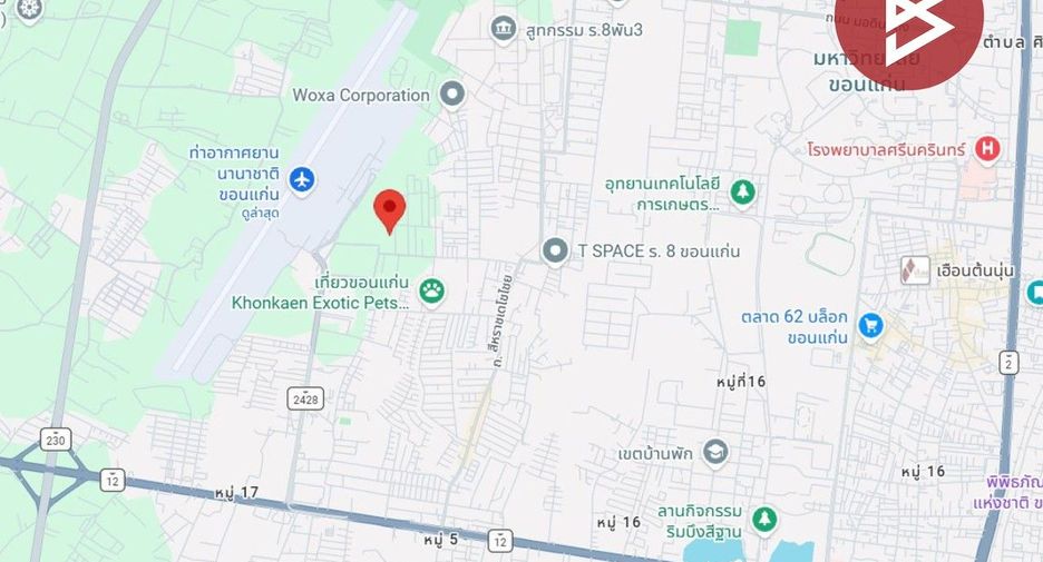 For sale land in Mueang Khon Kaen, Khon Kaen