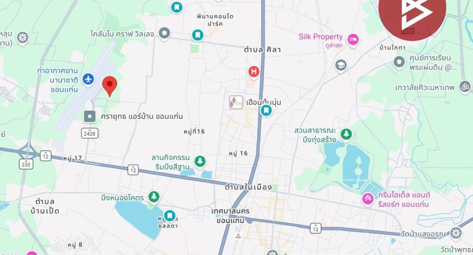 For sale land in Mueang Khon Kaen, Khon Kaen