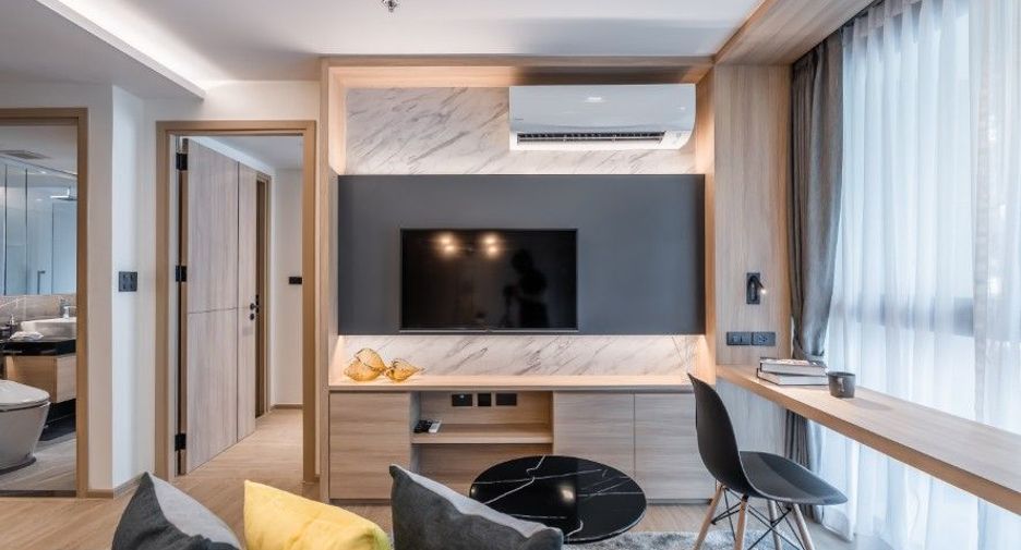 Apartamento con servicios en alquiler de 1 habitaciones en Watthana, Bangkok