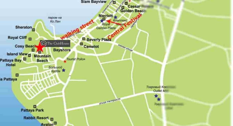 Condo en venta de 1 habitaciones en Bang Lamung, Chonburi