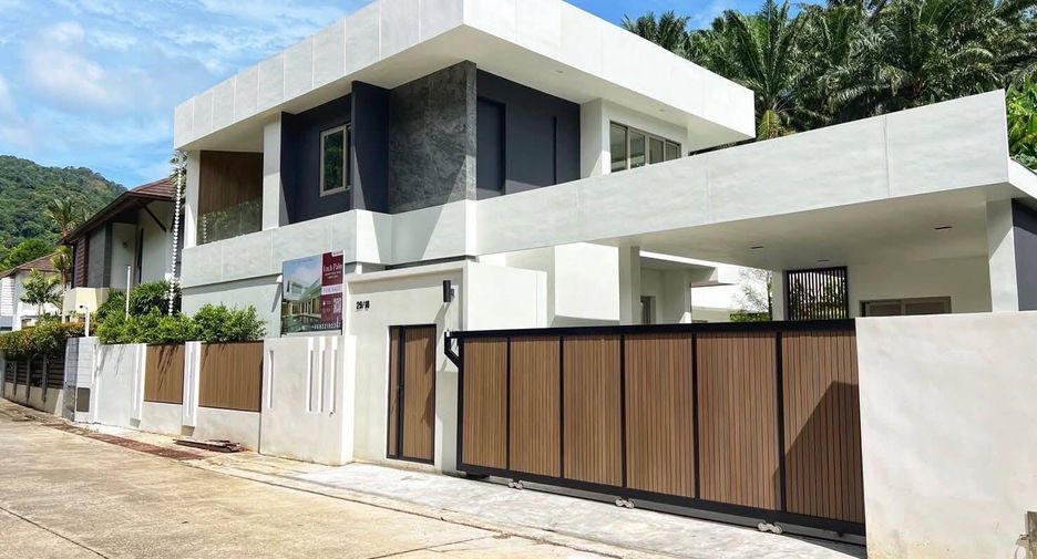For rent and for sale 4 bedrooms villa in Kathu, Phuket