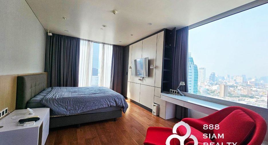 À louer 2 chambres condo à Pathum Wan, Bangkok
