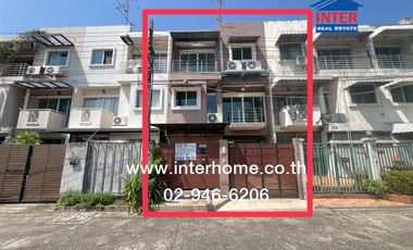 For sale 3 bedrooms townhouse in Bueng Kum, Bangkok