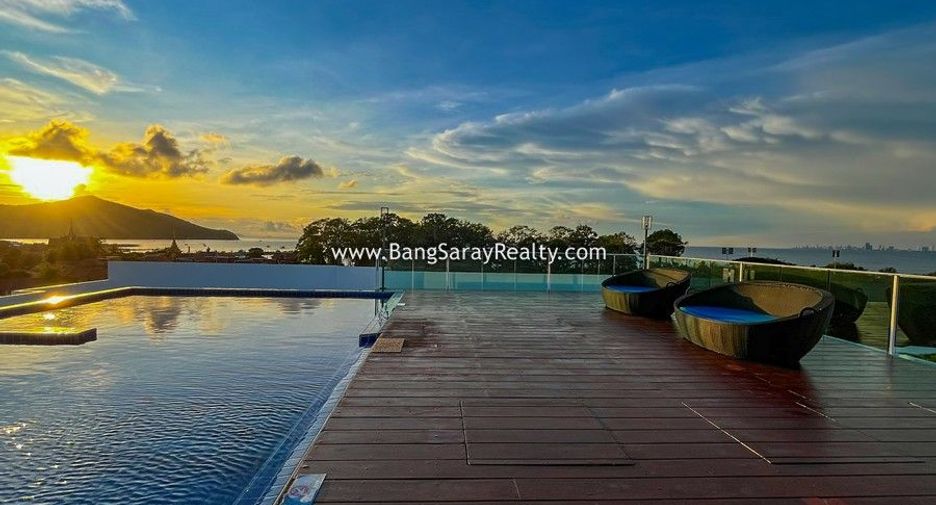 Condo en alquiler de 1 habitaciones en Sattahip, Chonburi