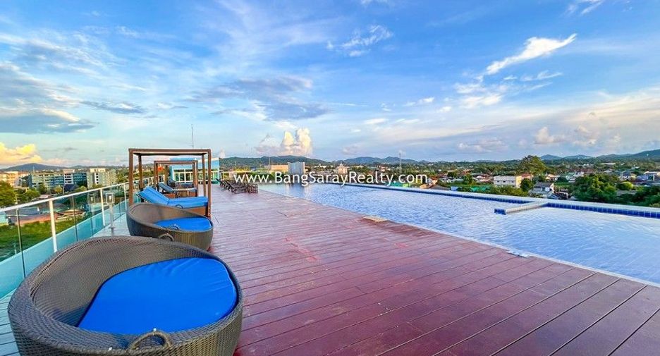 Condo en alquiler de 1 habitaciones en Sattahip, Chonburi
