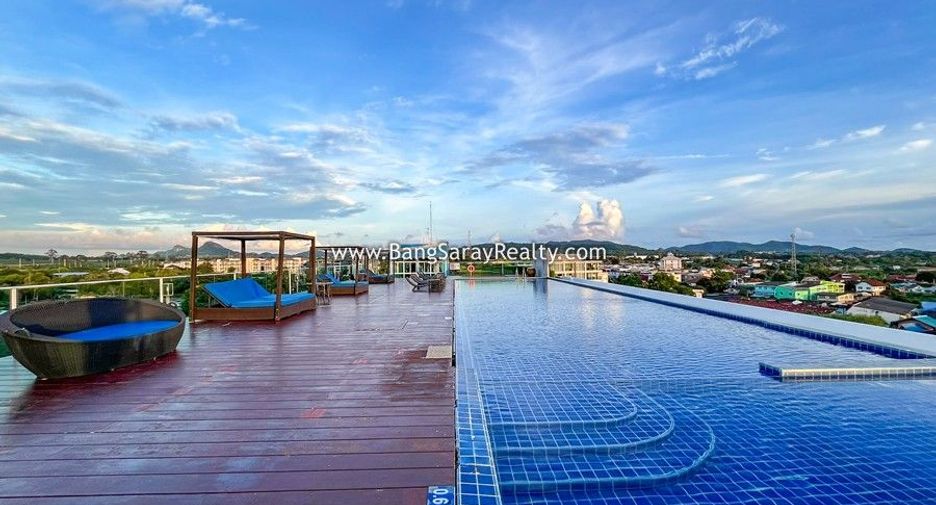 Condo en alquiler de 1 habitaciones en Sattahip, Chonburi