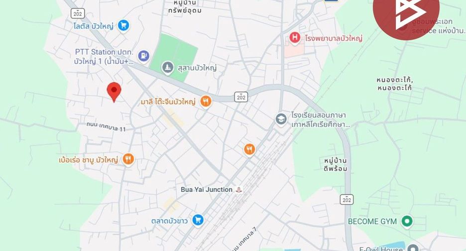 For sale 2 bedrooms house in Bua Yai, Nakhon Ratchasima