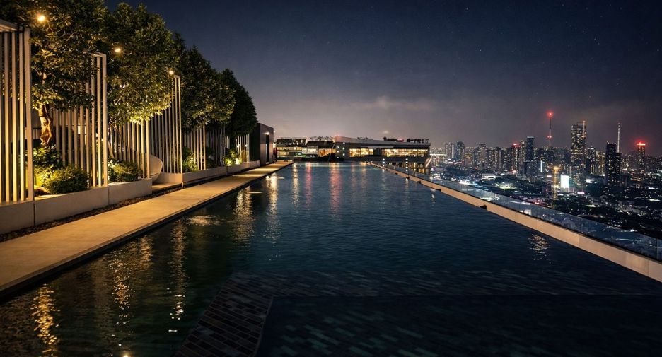 For rent 1 bed condo in Huai Khwang, Bangkok