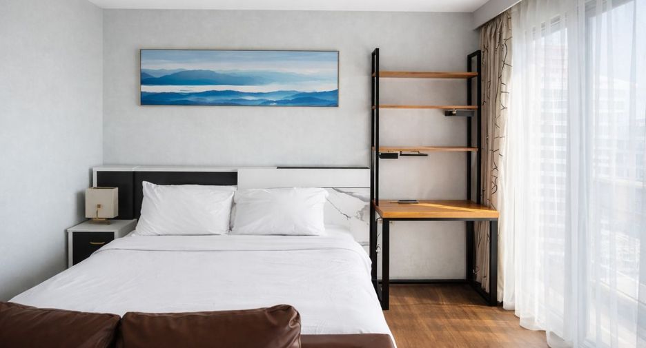 For rent 1 bed condo in Huai Khwang, Bangkok