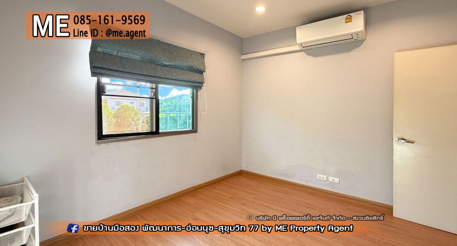 Casa adosada en alquiler de 3 habitaciones en Suan Luang, Bangkok