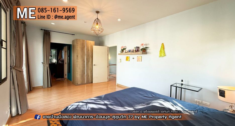 Casa adosada en alquiler de 3 habitaciones en Suan Luang, Bangkok