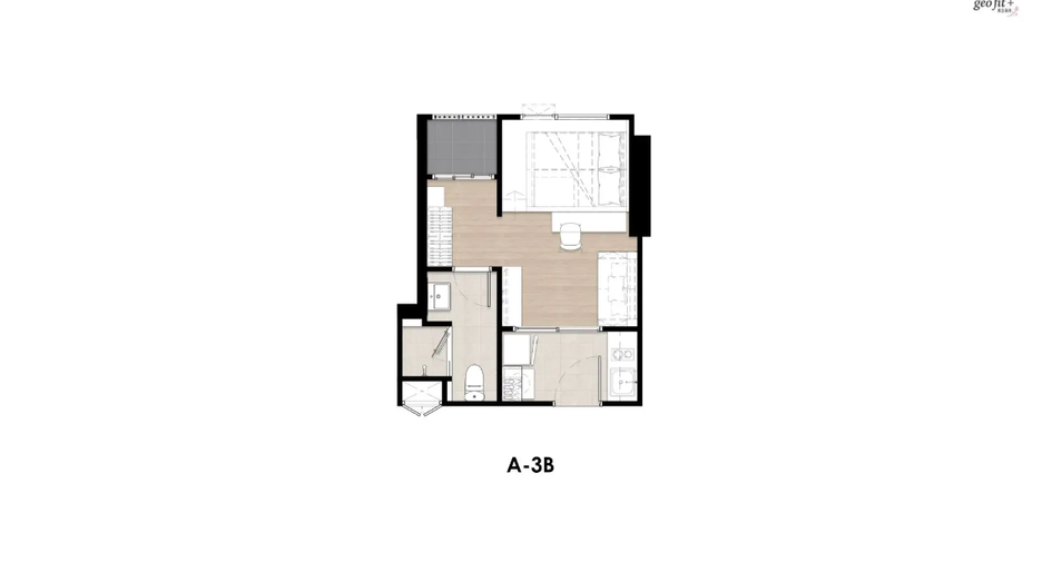 Wohnung zur Miete mit 1 Zimmer in Bang Phli, Samut Prakan
