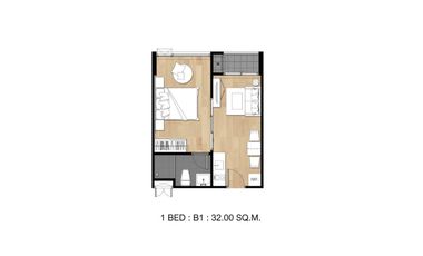 For rent 1 Beds condo in Khlong San, Bangkok