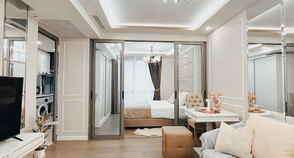 For rent 1 bed condo in Huai Khwang, Bangkok