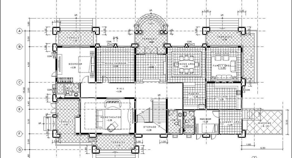 For sale 5 bedrooms house in Mueang Chon Buri, Chonburi