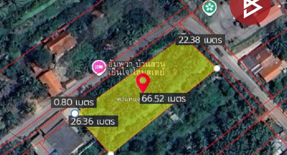 ขาย ที่ดิน ใน อัมพวา, สมุทรสงคราม