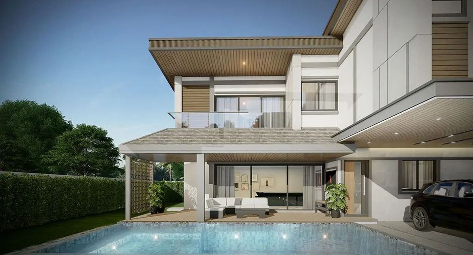À vendre 3 chambres villa à Bang Lamung, Chonburi