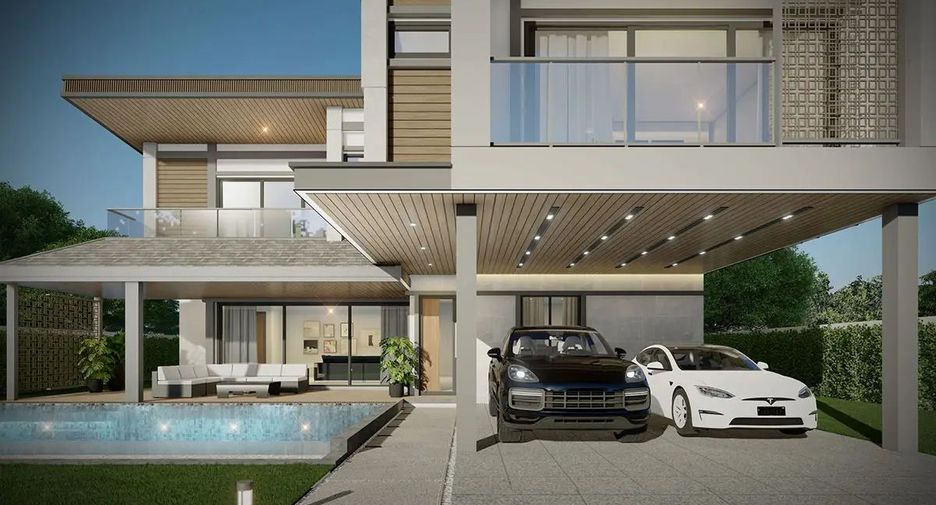 À vendre 3 chambres villa à Bang Lamung, Chonburi