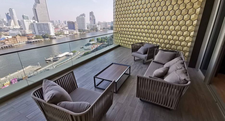 For rent and for sale 3 bedrooms condo in Khlong San, Bangkok