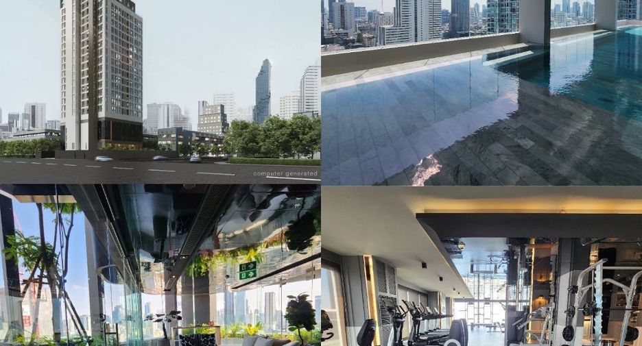 Condo en alquiler de 2 habitaciones en Bang Rak, Bangkok