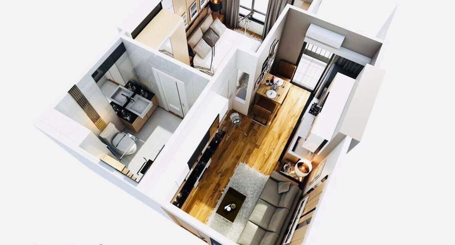 For rent 1 bed condo in Si Racha, Chonburi