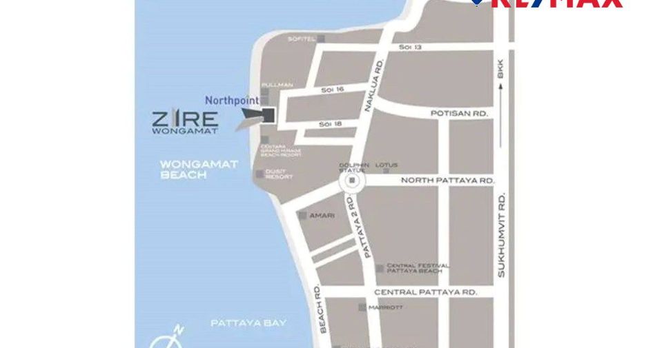 Wohnung zum Kauf mit Studio in Bang Lamung, Chonburi