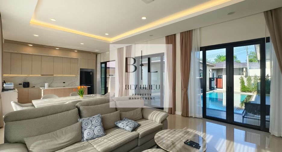 For rent 3 bedrooms house in Bang Lamung, Chonburi