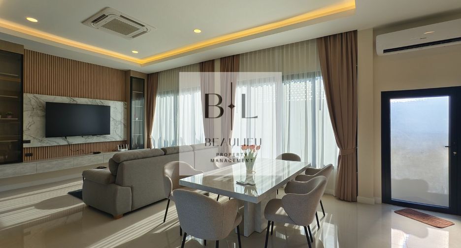 For rent 3 bedrooms house in Bang Lamung, Chonburi