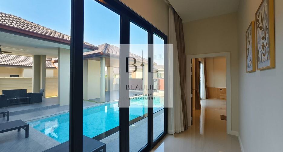 For rent 3 bedrooms house in Bang Lamung, Chonburi
