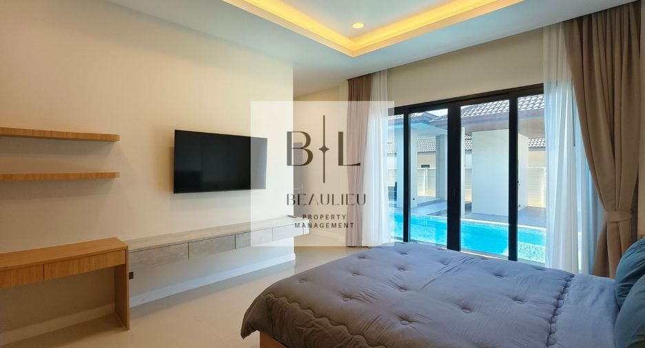 For rent 3 bedrooms house in Bang Lamung, Chonburi