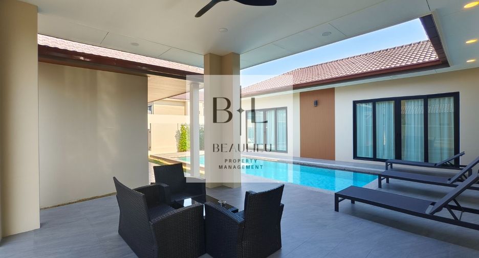 For rent 3 bedrooms house in Bang Lamung, Chonburi