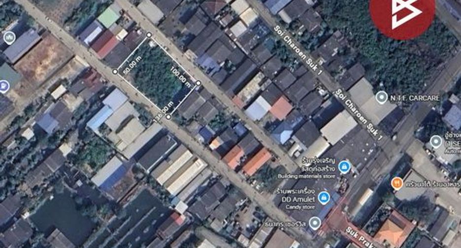 For sale land in Phra Samut Chedi, Samut Prakan