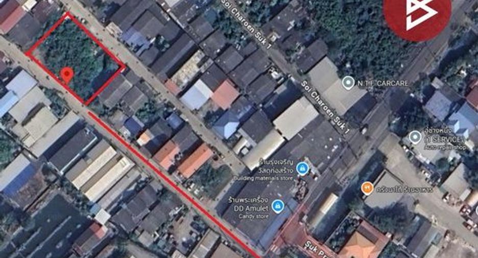 For sale land in Phra Samut Chedi, Samut Prakan