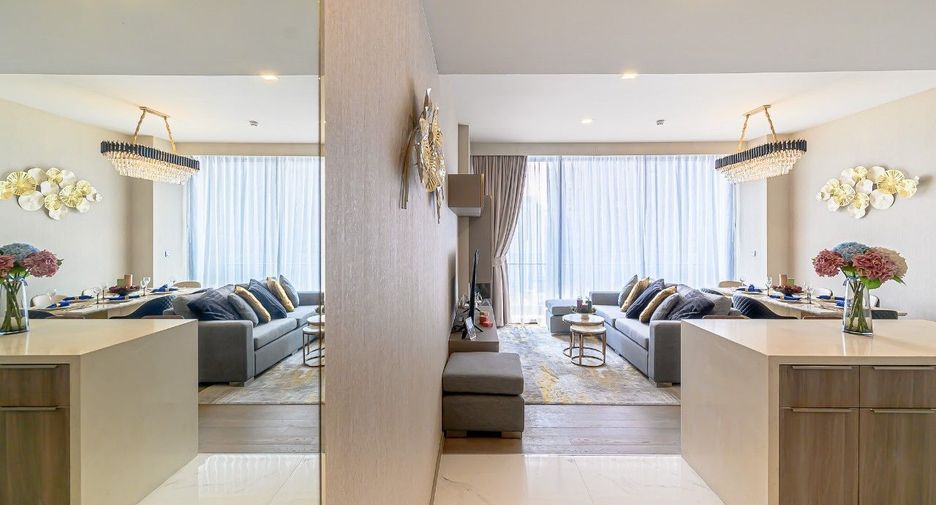 Condo en alquiler de 2 habitaciones en Khlong Toei, Bangkok