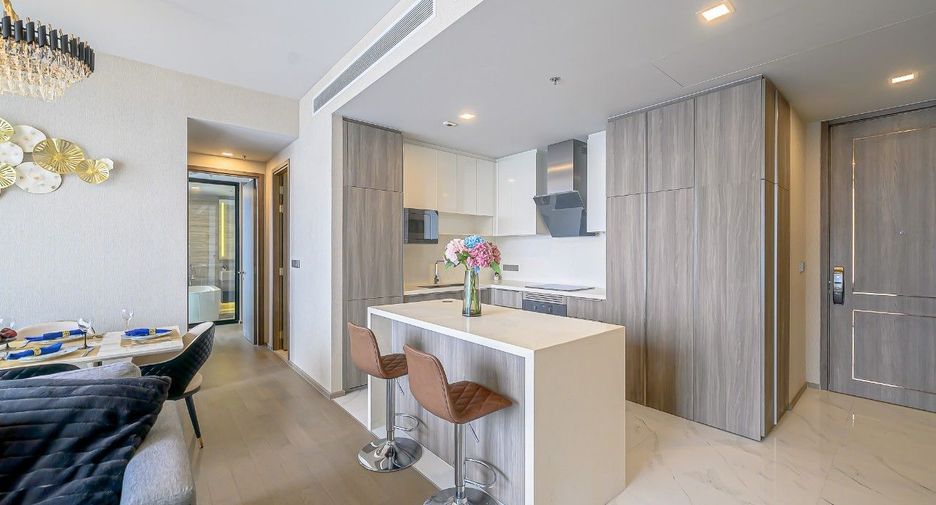 Condo en alquiler de 2 habitaciones en Khlong Toei, Bangkok