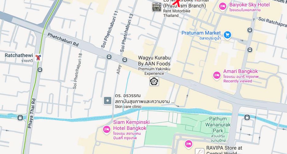 For sale land in Ratchathewi, Bangkok