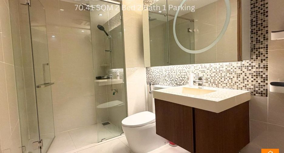 For rent 2 bedrooms condo in Thon Buri, Bangkok