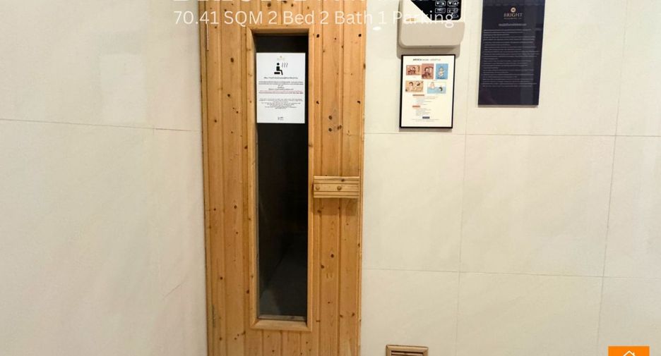 For rent 2 bedrooms condo in Thon Buri, Bangkok