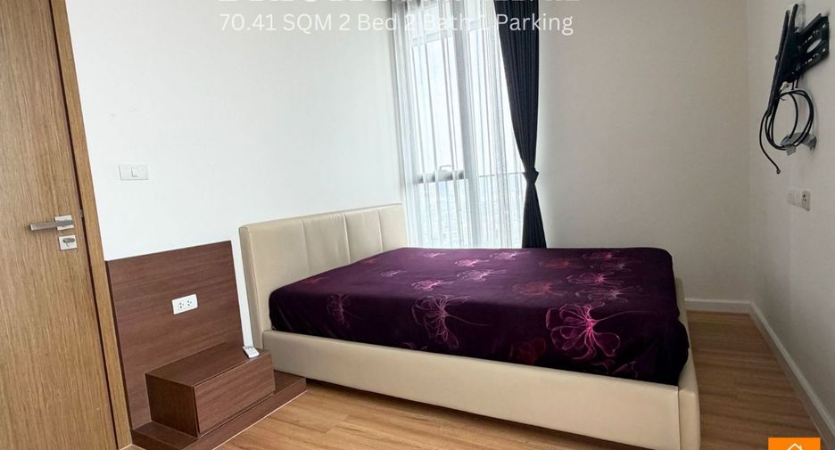 For rent 2 bedrooms condo in Thon Buri, Bangkok