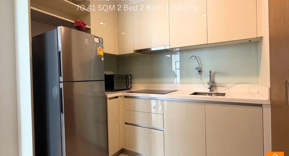 For rent 2 bedrooms condo in Thon Buri, Bangkok