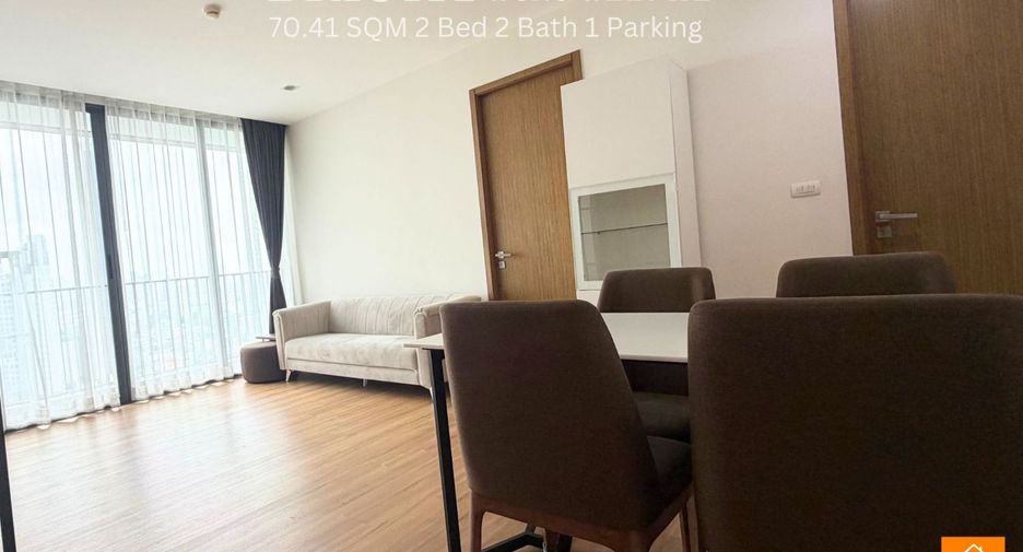 For rent 2 bedrooms condo in Thon Buri, Bangkok