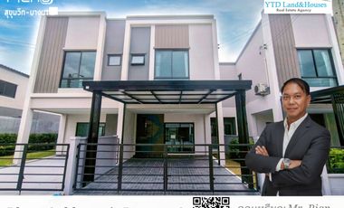 For rent 3 bedrooms townhouse in Bang Phli, Samut Prakan